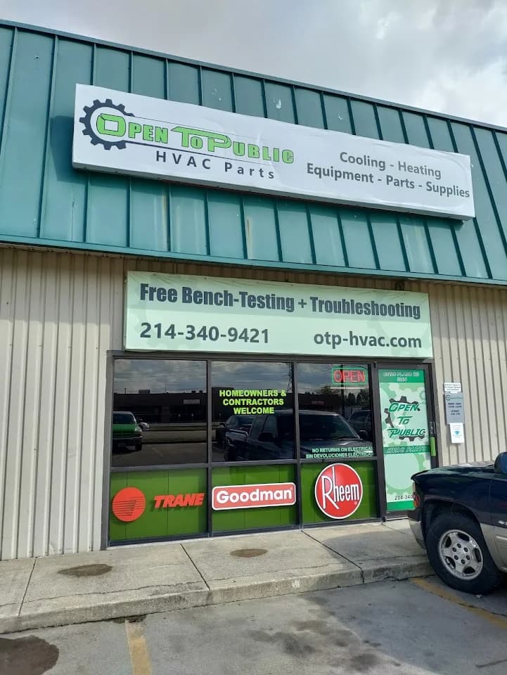 Open To Public HVAC Parts photo