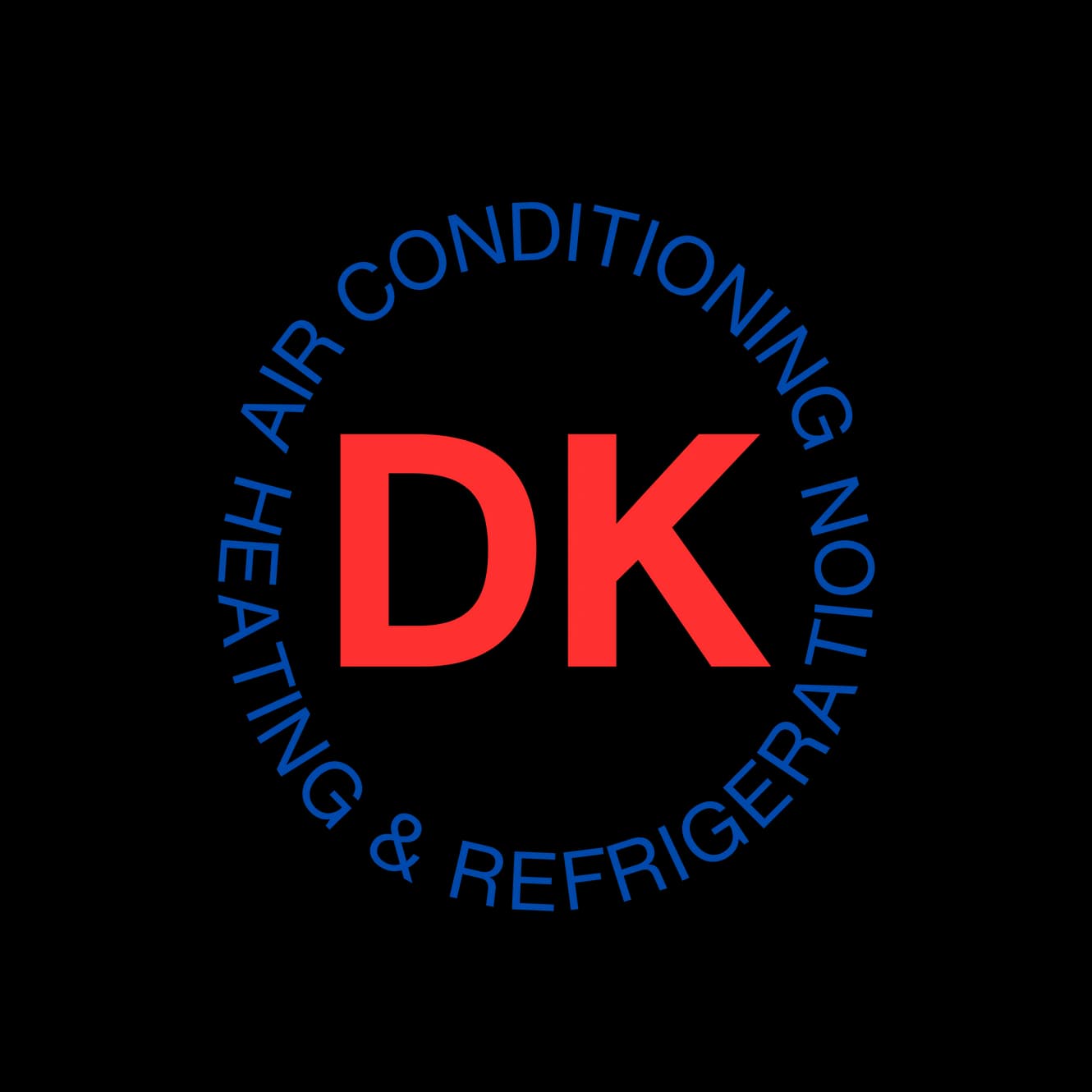 DK Air Conditioning, Heating & Refrigeration logo